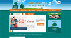 Desktop Screenshot of familyvillagelimoges.com