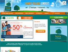 Tablet Screenshot of familyvillagelimoges.com
